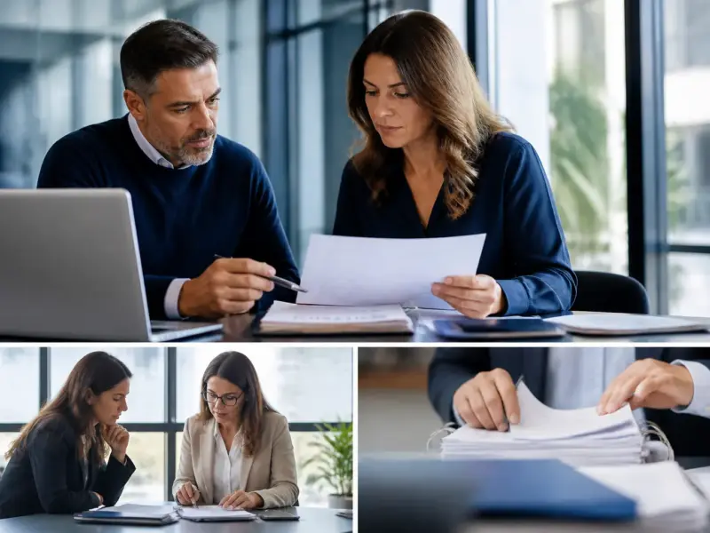 Consulente e azienda durante un’attività di affiancamento per la certificazione ISO