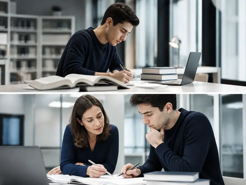 Materiali organizzati per pianificare la preparazione universitaria
