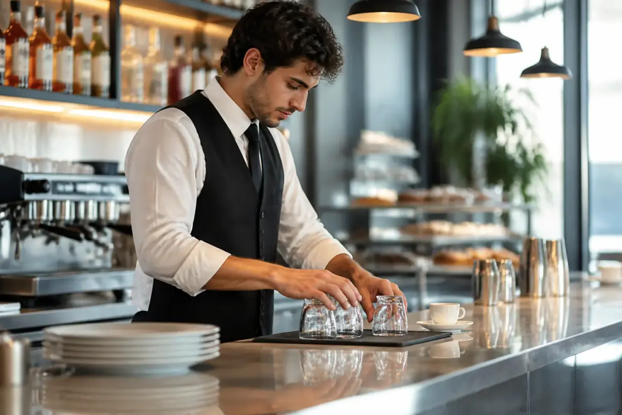 Professionista nella somministrazione di alimenti e bevande